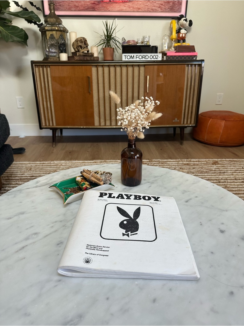 2010 Playboy Braille Edition White Cover